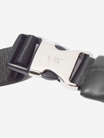 F/CE Borsa 'Big Shoulder' in pelle Ecotech Nero