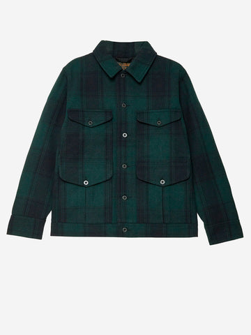 Veste Journeyman à carreaux en laine mélangée