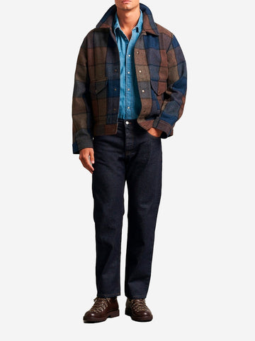 Veste de travail en laine Mackinaw