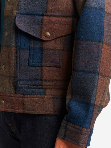 Veste de travail en laine Mackinaw