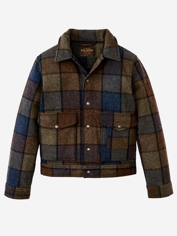 Veste de travail en laine Mackinaw