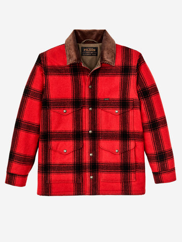 Insulated wool blend cruiser jacket