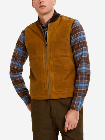 Gilet da lavoro isolante in tessuto Tin Cloth