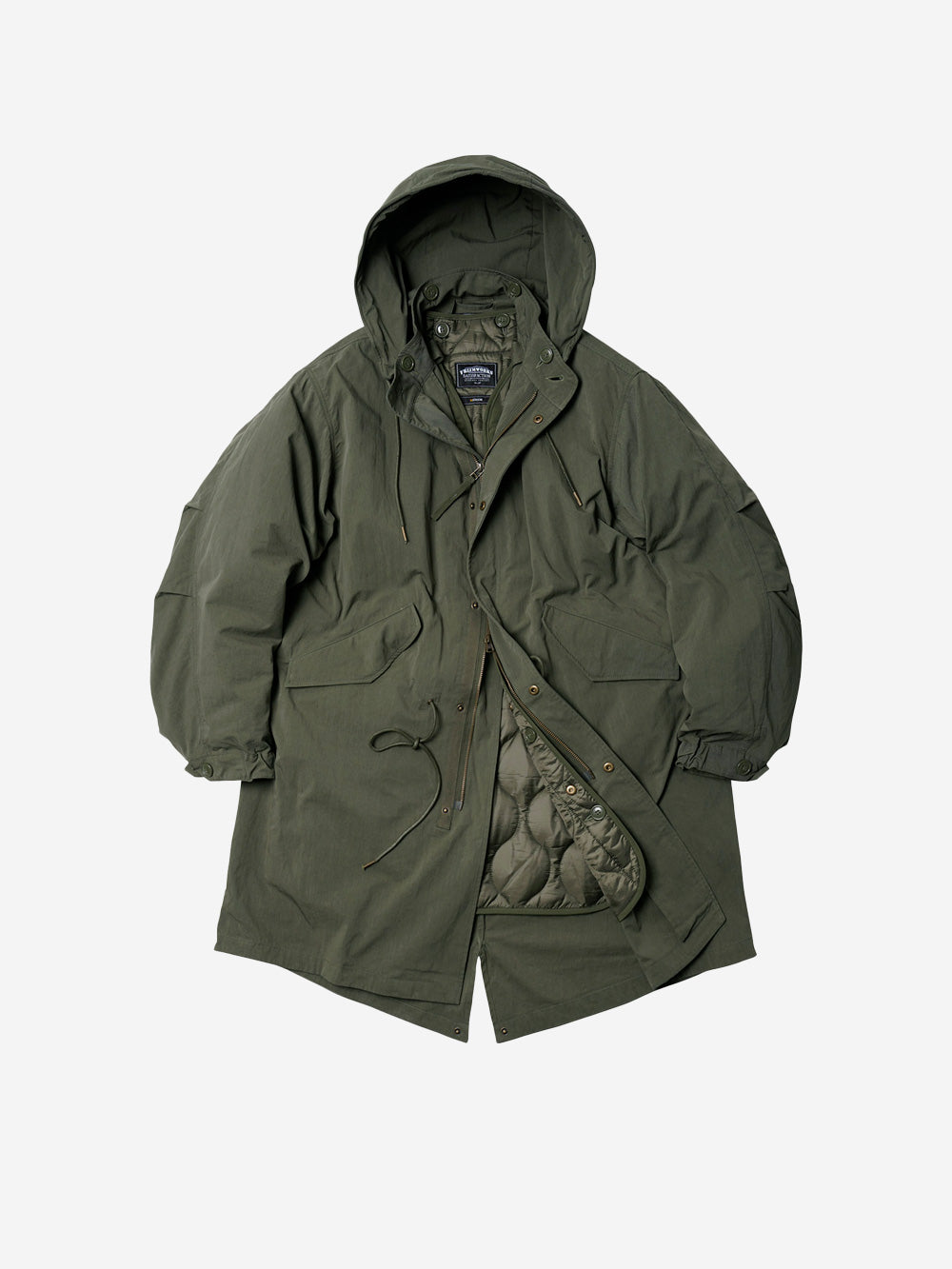 FRIZMWORKS Giacca Parka Vincent M1965 Fishtail 2 in 1 Verde militare Urbanstaroma