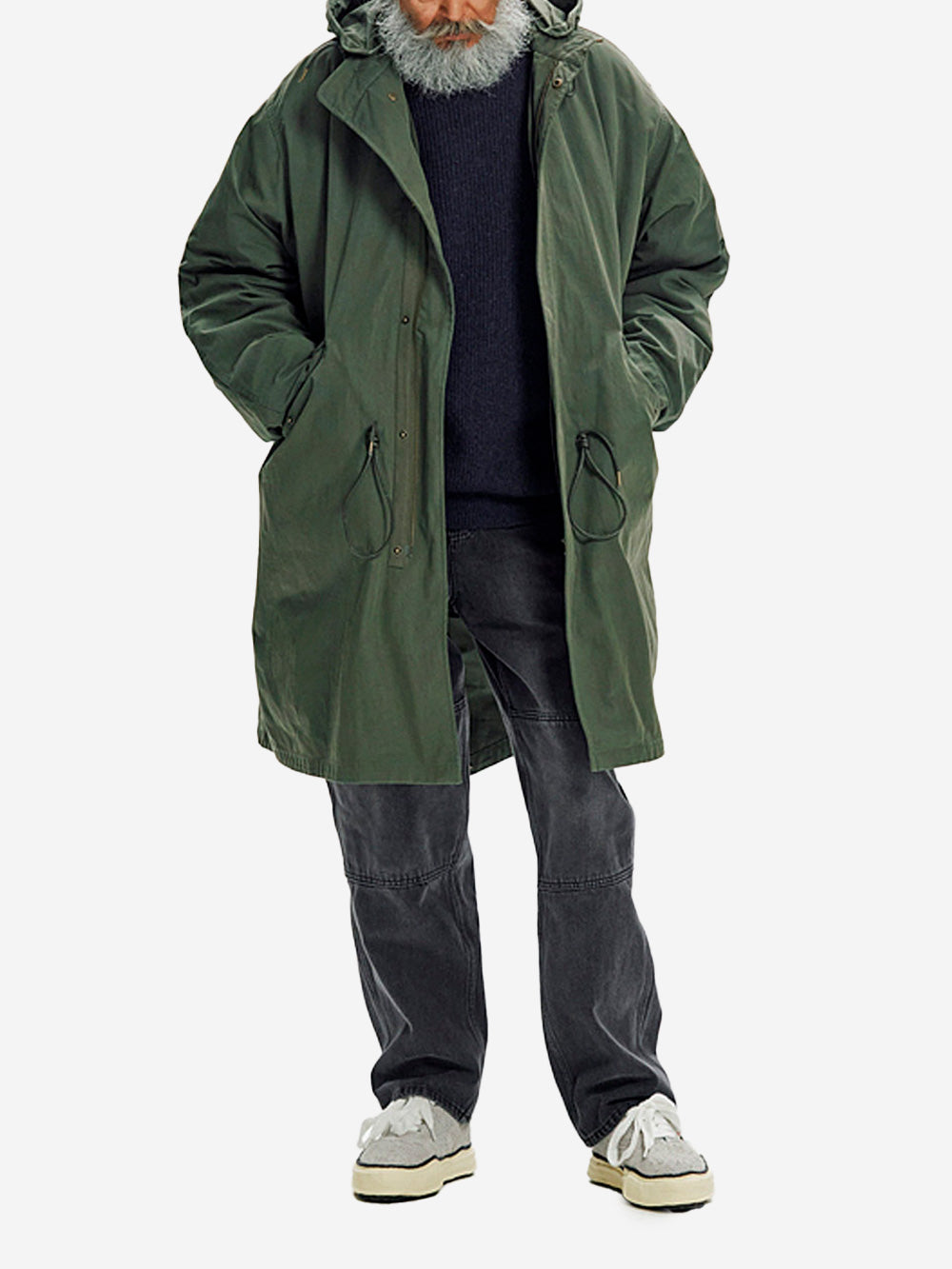FRIZMWORKS Giacca Parka Vincent M1965 Fishtail 2 in 1 Verde militare Urbanstaroma