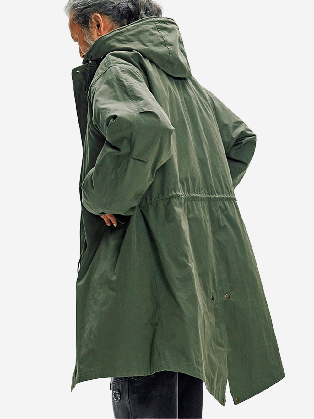 FRIZMWORKS Giacca Parka Vincent M1965 Fishtail 2 in 1 Verde militare Urbanstaroma