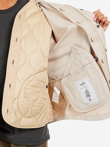 FRIZMWORKS Oscar fishtail jacket 003 avorio