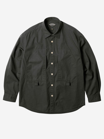 Chemise grise à coupe carrée Pocket Loop