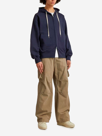 FRIZMWORKS Felpa con cappuccio blu OG Heavyweight Zipup Blu scuro