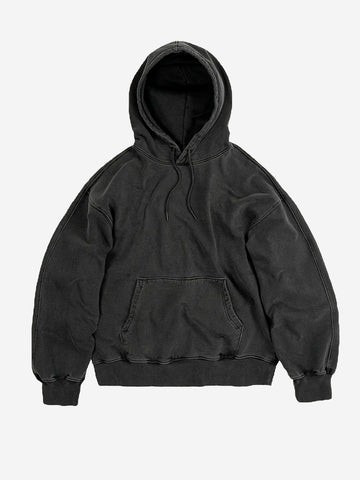 FRIZMWORKS Felpa con cappuccio Og Pigment Dyeing Zipup Parka antracite grigio