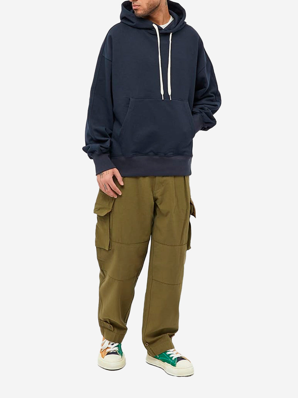 FRIZMWORKS Felpa con cappuccio navy OG Heavyweight Blu scuro Urbanstaroma