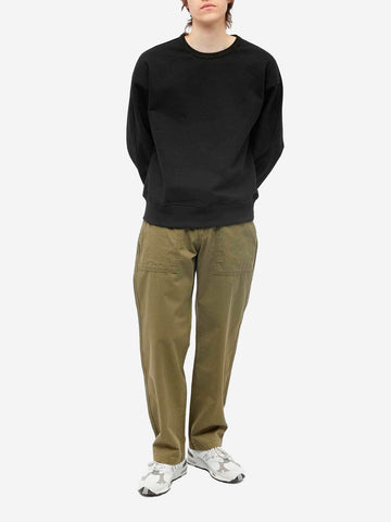 FRIZMWORKS Felpa girocollo nera OG Heavyweight Nero