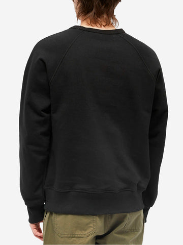 FRIZMWORKS Felpa girocollo nera OG Heavyweight Nero