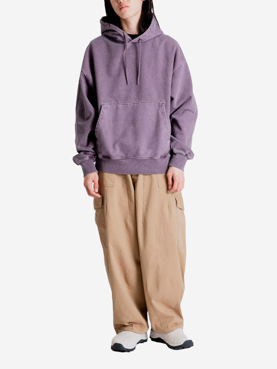 パーカー・フーディ FRIZMWORKS OG PIGMENT DYEING HOODY 002 PURPLE FZWOGTS079 FRIZMWORKS Purple Hoodie OG Pigment Dyeing 002 FZWOGTS079
