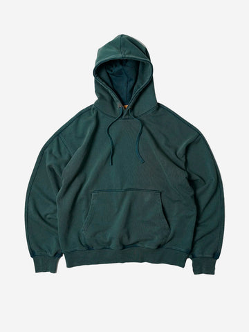 FRIZMWORKS Felpa con cappuccio verde OG Pigment Dyeing 002 Verde scuro