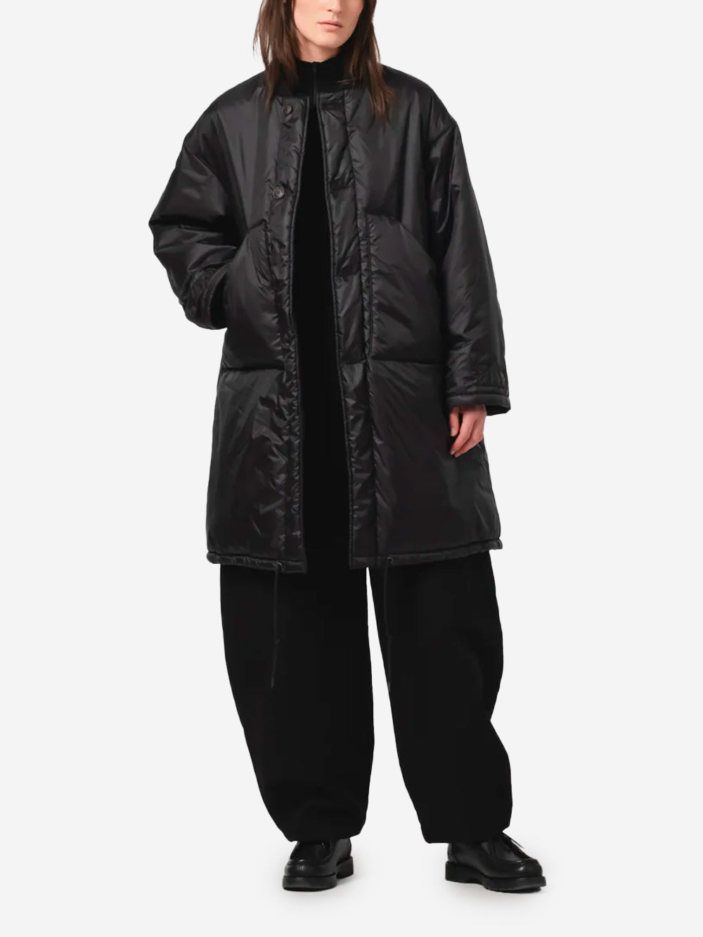 GIRLS OF DUST Cappotto Liner in nylon nero Nero Urbanstaroma