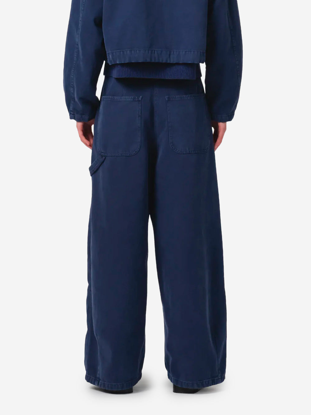 GIRLS OF DUST Atlantide Chino blu loose fit Indigo Urbanstaroma