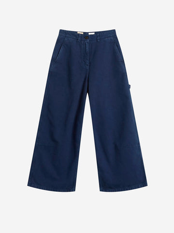 GIRLS OF DUST Atlantide Chino blu loose fit Indigo