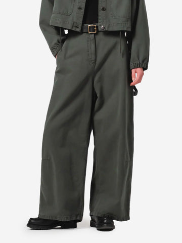 GIRLS OF DUST Atlantide Chino verdi loose fit Verde