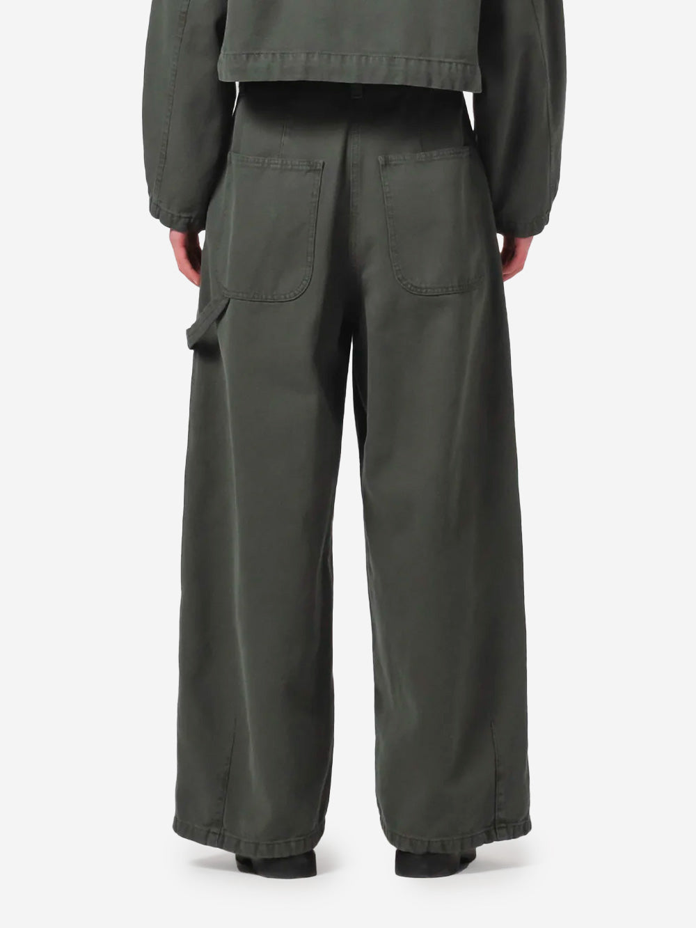 GIRLS OF DUST Atlantide Chino verdi loose fit Verde Urbanstaroma