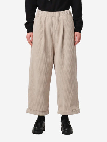 GIRLS OF DUST Pantaloni a gamba larga in velluto a coste 'Zeno' Ghiaccio