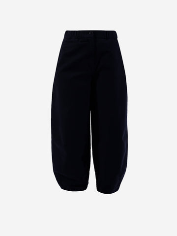 GIRLS OF DUST Pantaloni 'Sultan' neri con gamba balloon Black