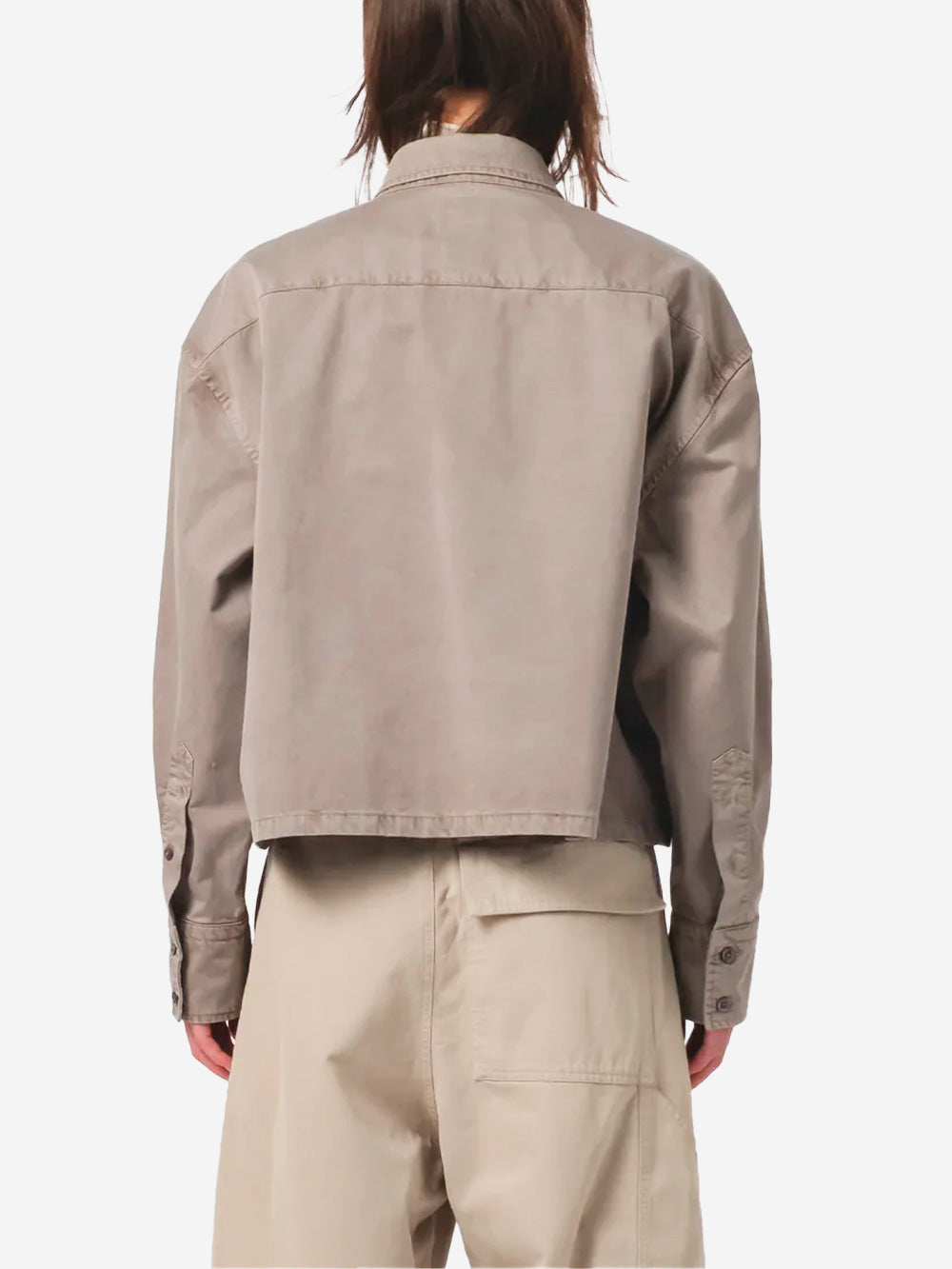 GIRLS OF DUST Camicia boxy fit tortora Tortora Urbanstaroma