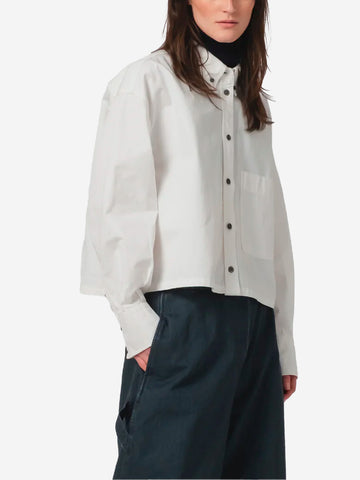 GIRLS OF DUST Camicia boxy fit bianca Latte