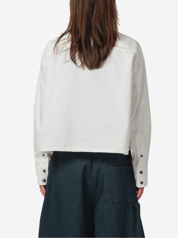 GIRLS OF DUST Camicia boxy fit bianca Latte