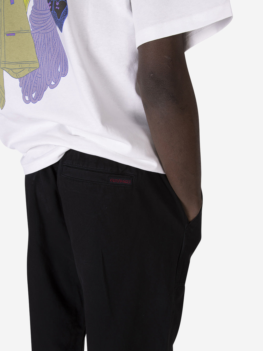 GRAMICCI Loose Tapered Pant neri Nero Urbanstaroma