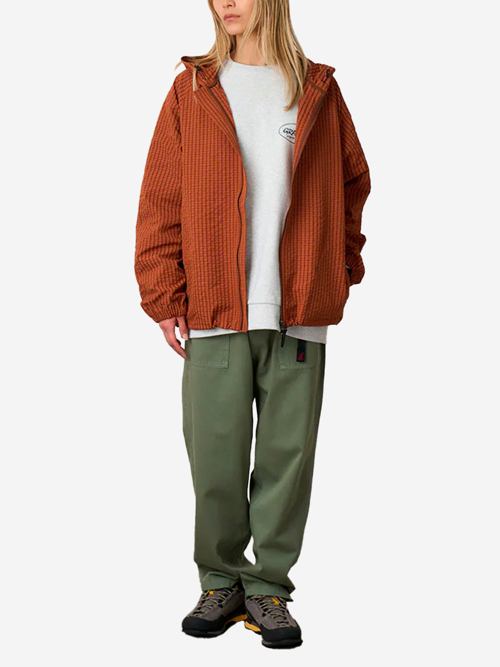 GRAMICCI Pantaloni Loose Tapered Ridge salvia verde Urbanstaroma