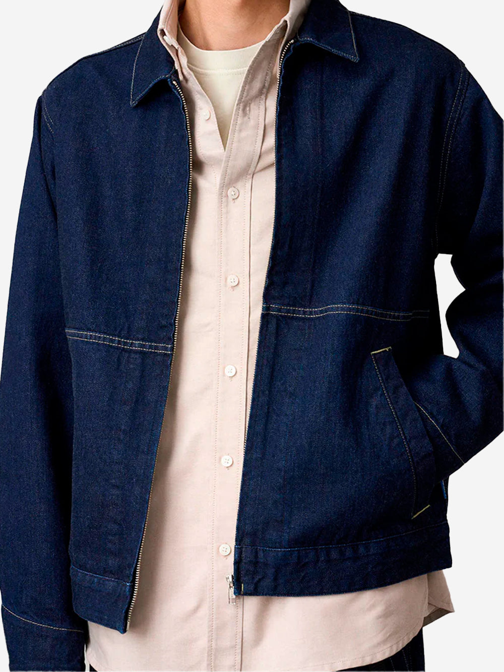 GRAMICCI Giacca in denim giapponese slub Denim Urbanstaroma