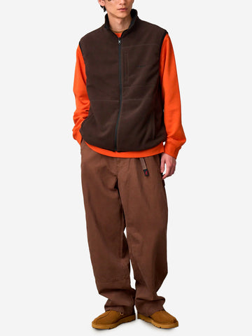 GRAMICCI Canvas Work Pants marroni con 7 tasche Marrone