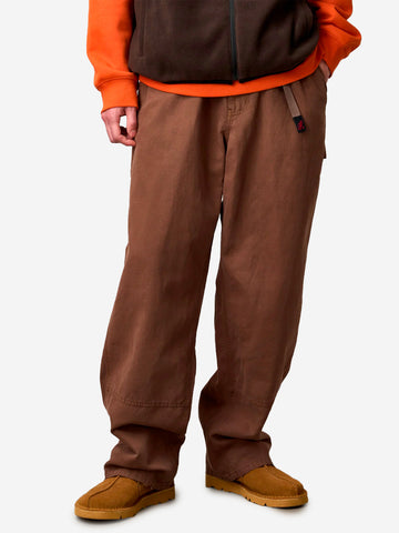 GRAMICCI Canvas Work Pants marroni con 7 tasche Marrone