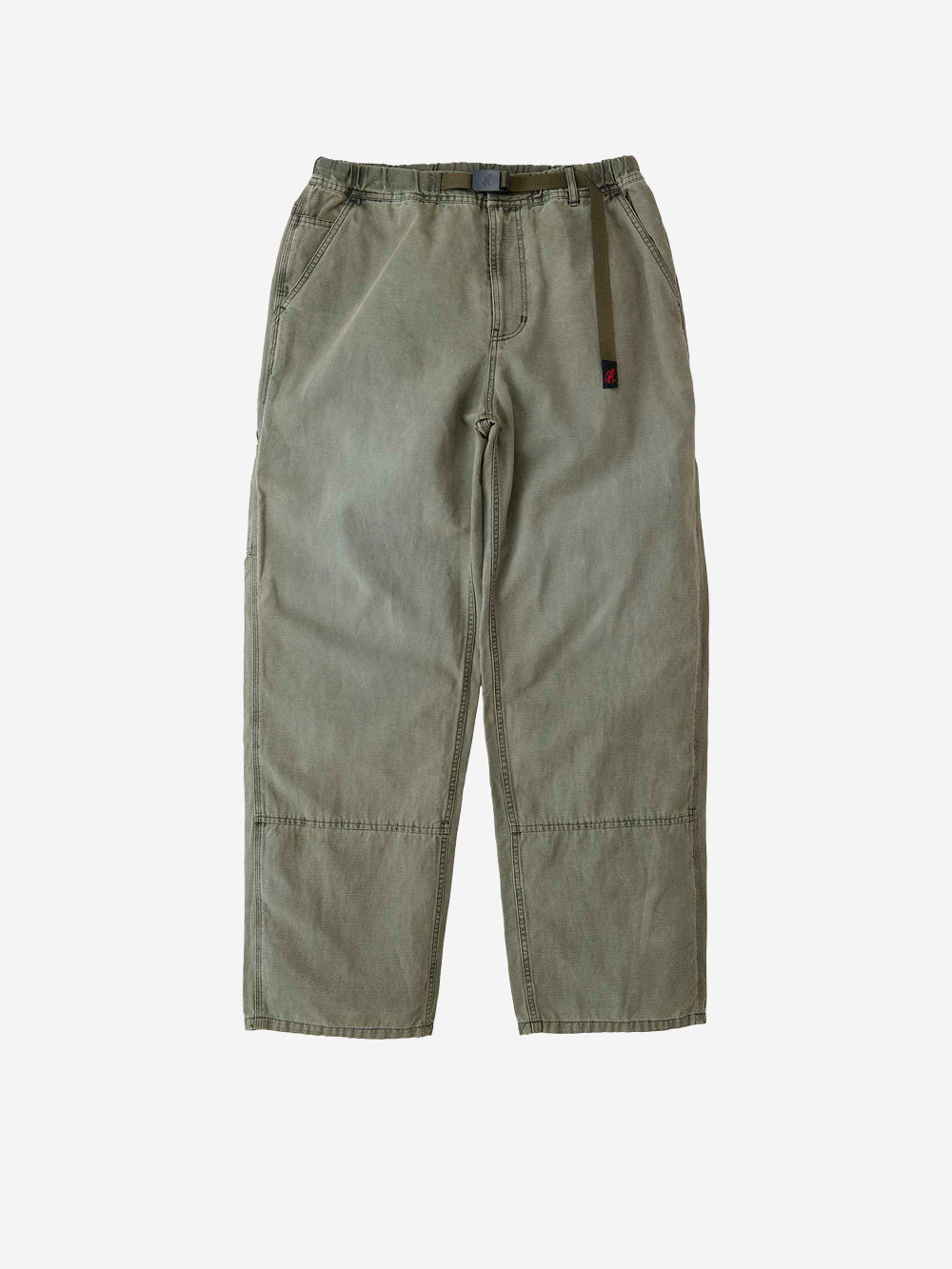 GRAMICCI Canvas Work Pants verdi con 7 tasche Verde militare Urbanstaroma