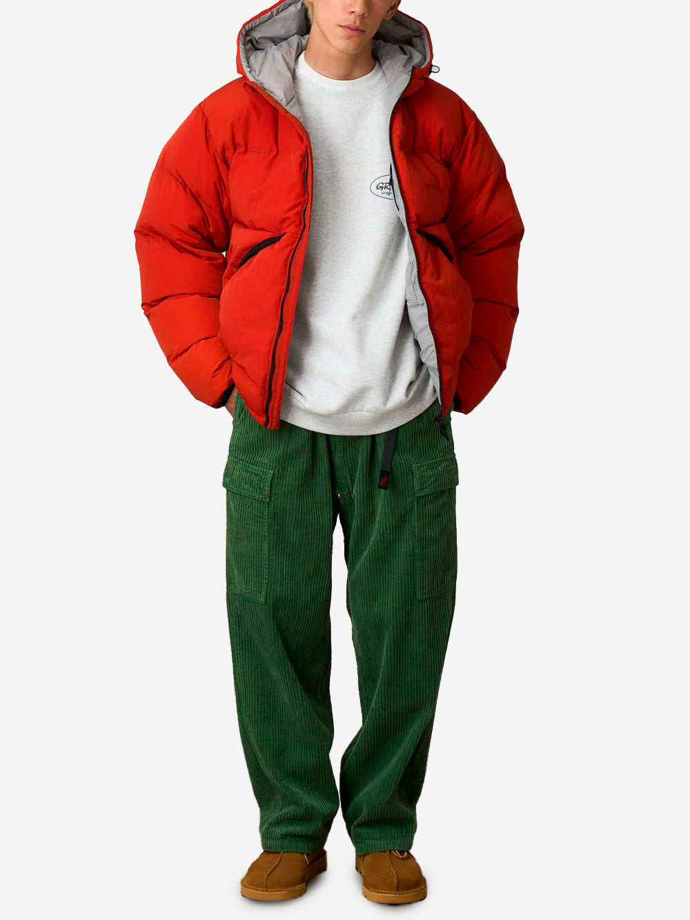 GRAMICCI Brockton Big Corduroy Pants verdi Verde Urbanstaroma