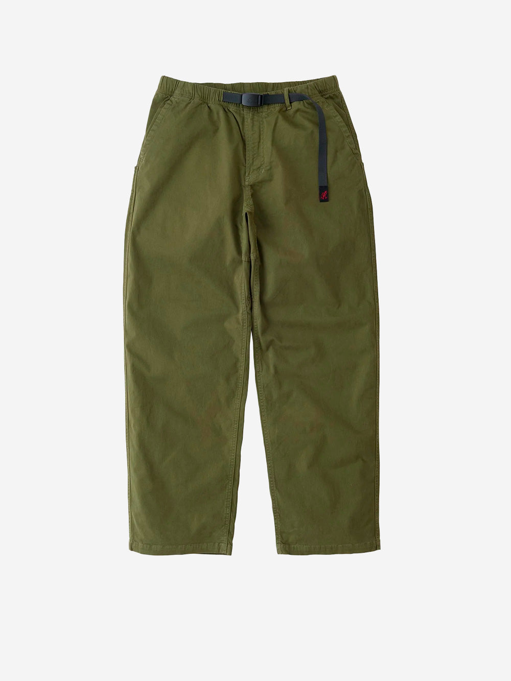 GRAMICCI Pantaloni oliva wide fit 'Cliff' Verde Urbanstaroma