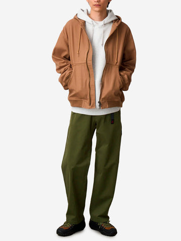 GRAMICCI Pantaloni oliva wide fit 'Cliff' Verde