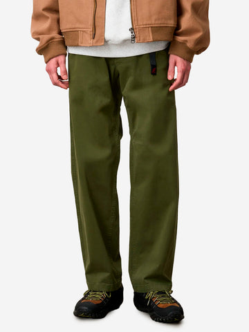 GRAMICCI Pantaloni oliva wide fit 'Cliff' Verde