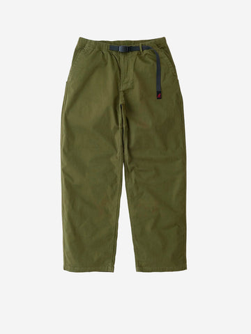 GRAMICCI Pantaloni oliva wide fit 'Cliff' Verde
