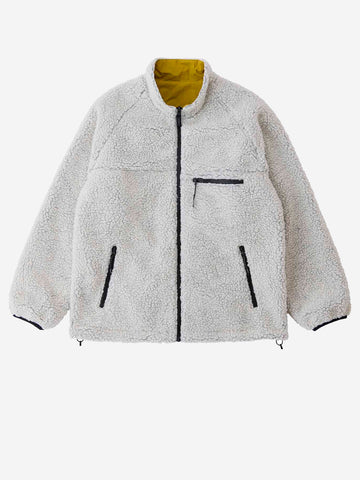 GRAMICCI Giacca reversibile Sherpa Grigio chiaro