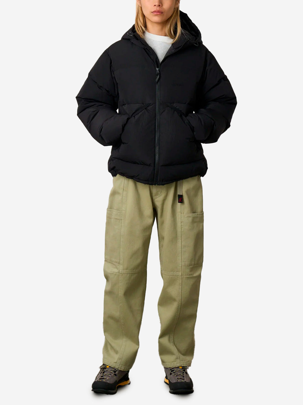 GRAMICCI Piumino imbottito Hooded nero Nero Urbanstaroma