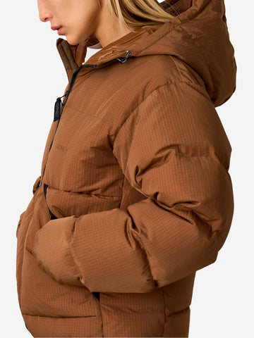 GRAMICCI Piumino imbottito Hooded marrone Marrone