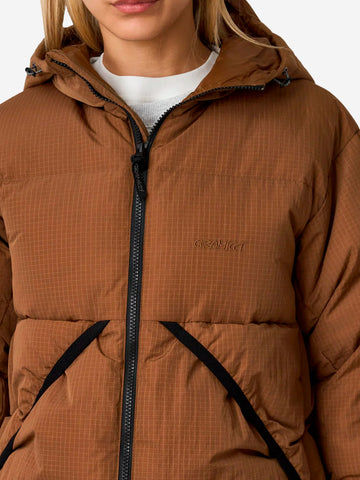 GRAMICCI Piumino imbottito Hooded marrone Marrone