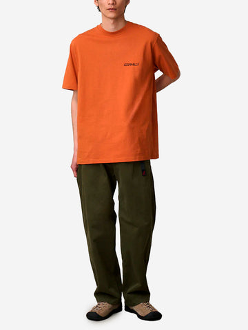 GRAMICCI T-shirt arancione con grafica 'Ice Axe' arancione