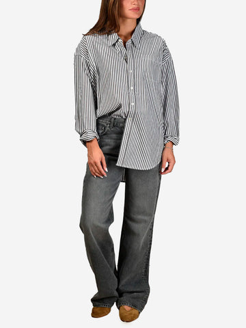 HAIKURE Jeans a gamba dritta 'Korea' grigi Grigio scuro