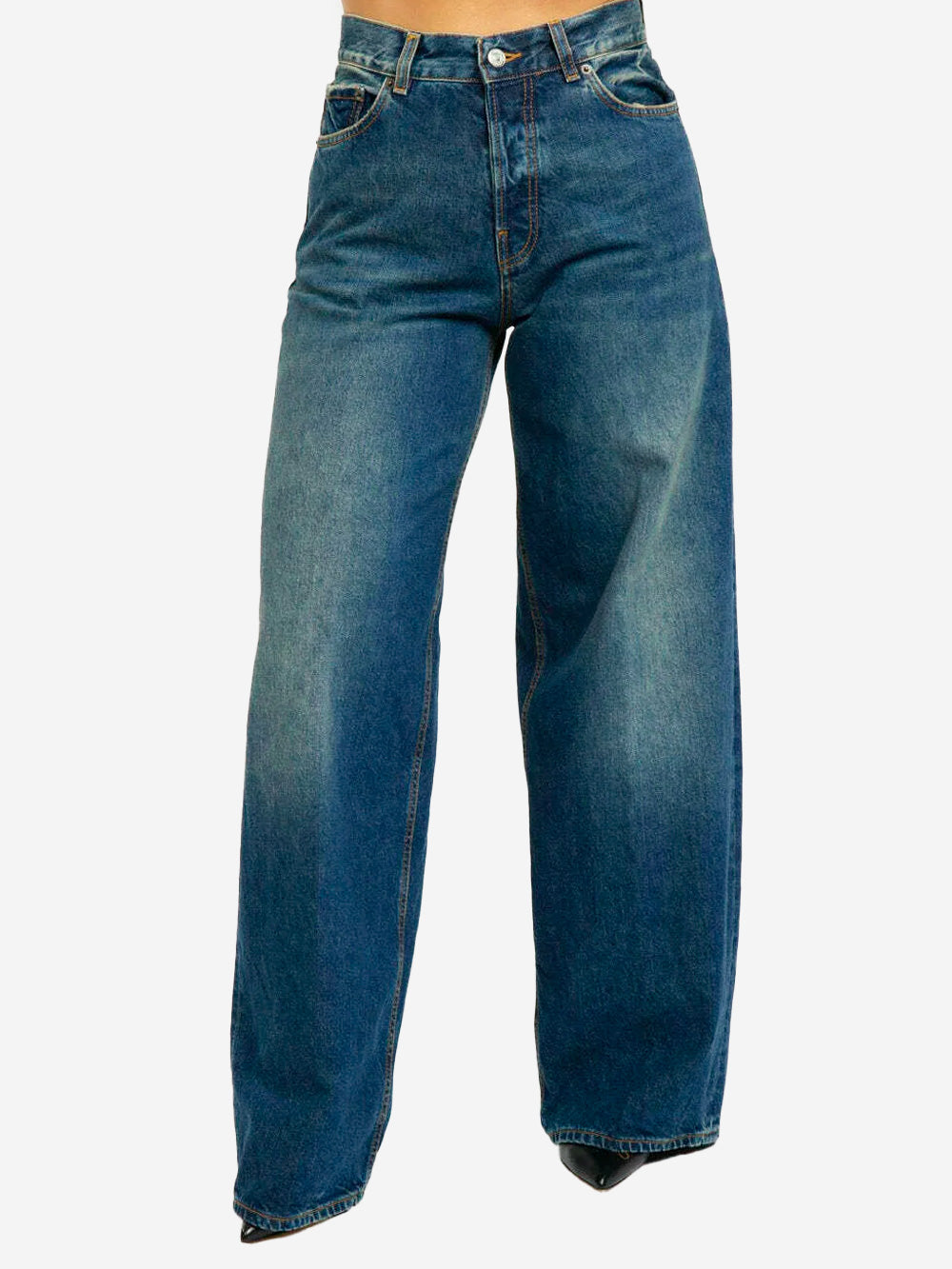 HAIKURE Jeans baggy blu 'Bethany' Blu scuro Urbanstaroma