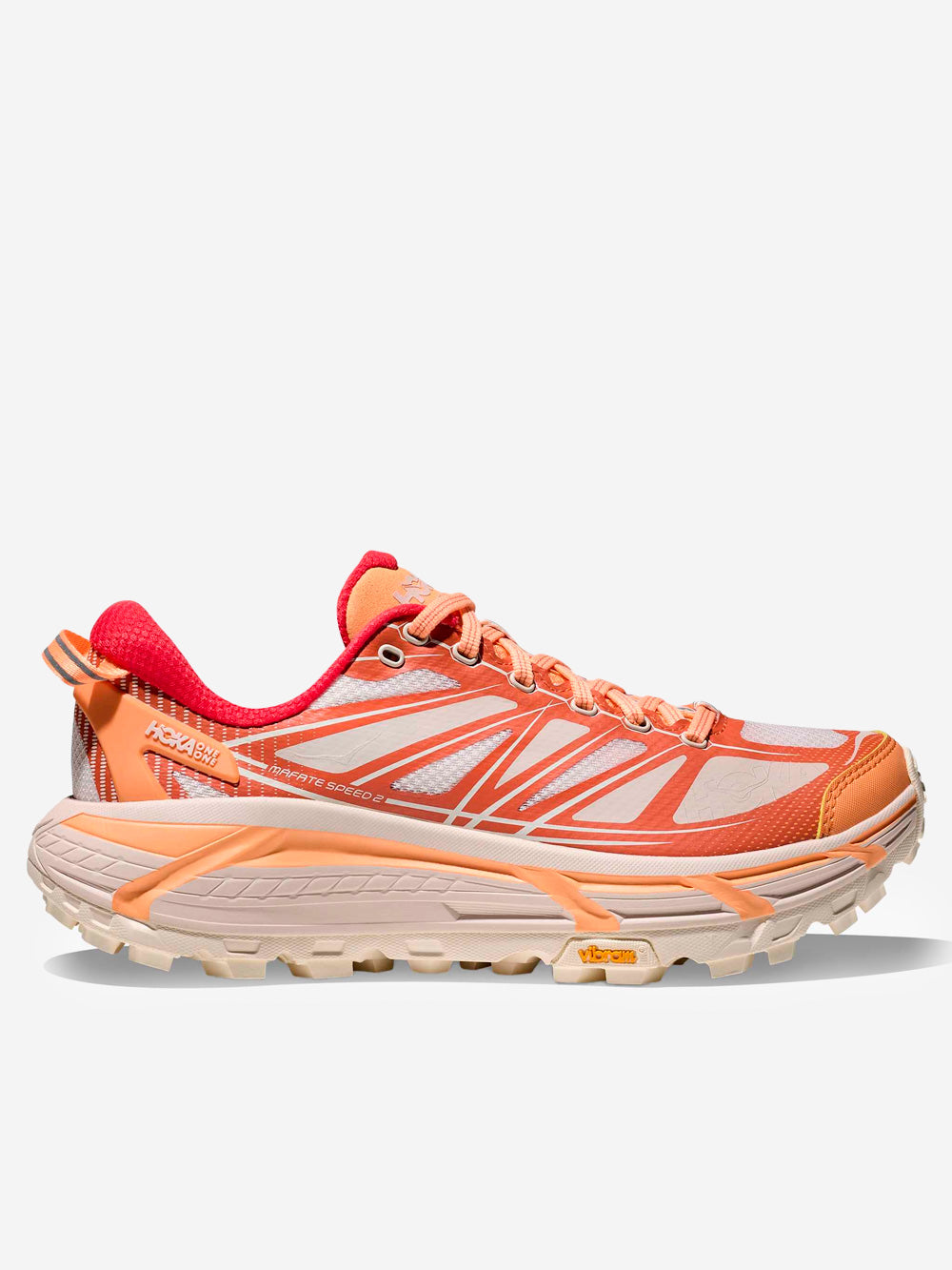 HOKA Mafate Speed 2 grigie e arancioni Grigia arancio Urbanstaroma