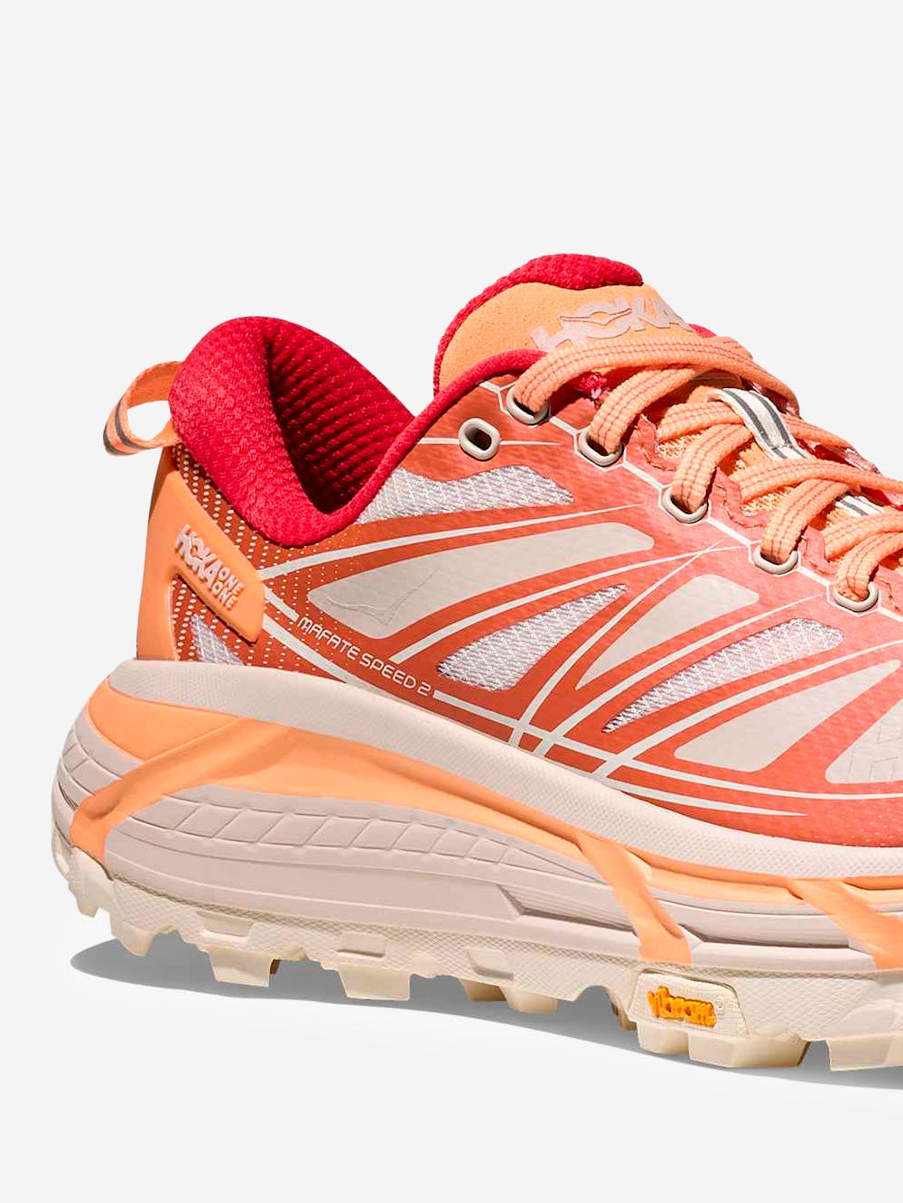 HOKA Mafate Speed 2 grigie e arancioni Grigia arancio Urbanstaroma