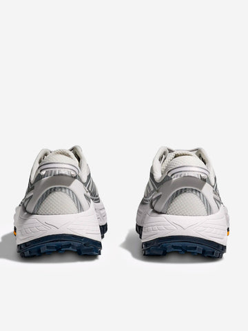 HOKA Mafate Speed 2 bianche e argento Bianca argento